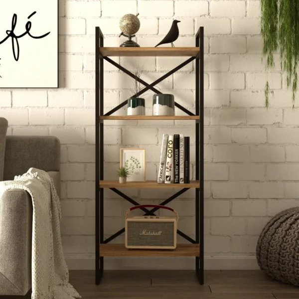 4 layers Book shelf Stand3