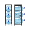 6Aqua Water Bottles shelves Stand with top