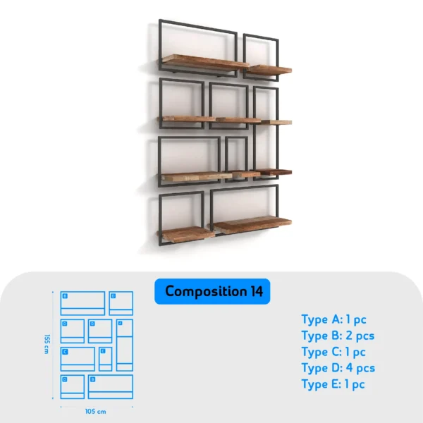 Matrix shelves comp14