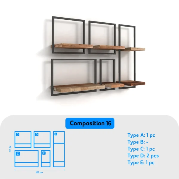 Matrix shelves comp16