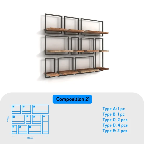 Matrix shelves comp21