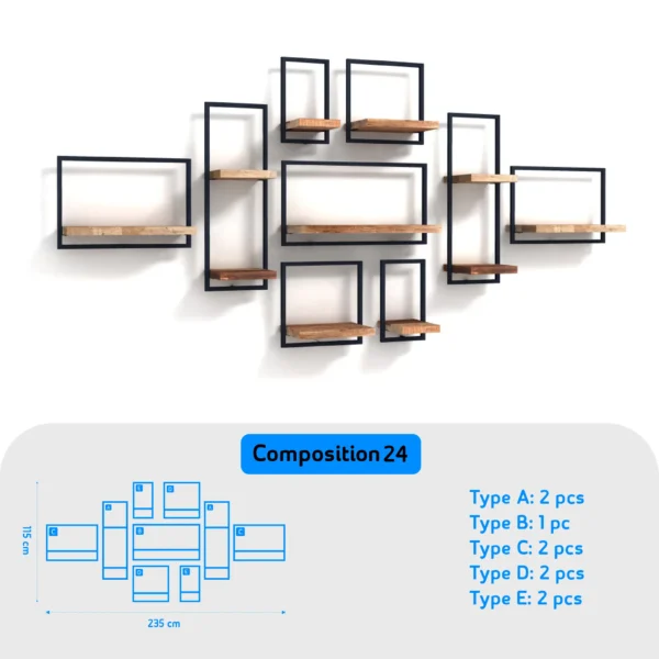 Matrix shelves comp24