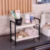 Minimalist Modern Double Shelf Rack3