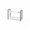 Minimalist Modern Double Shelf Rack5