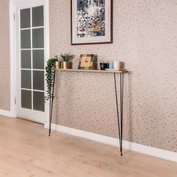 Sleek Mid Century Console stand3