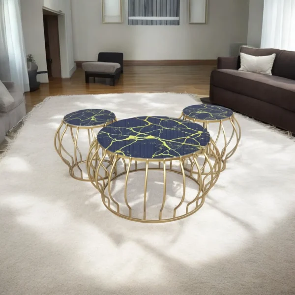 Three Pieces Sun Shine Round Table Set2