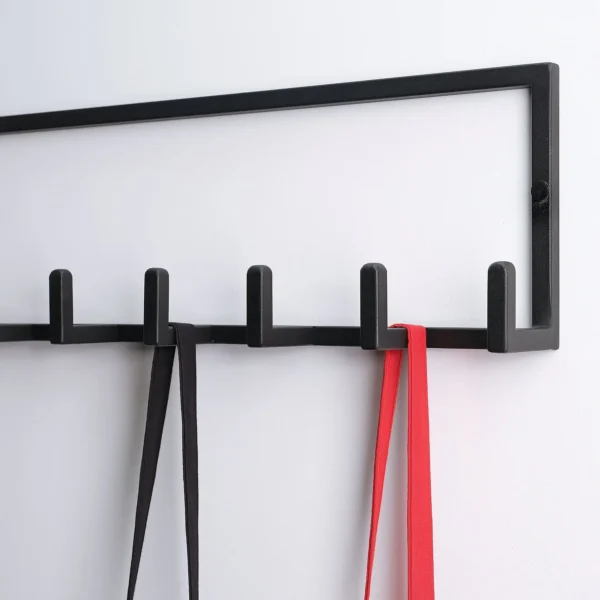 Wall Mounted Rails Coat Rack6