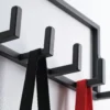 Wall Mounted Rails Coat Rack8